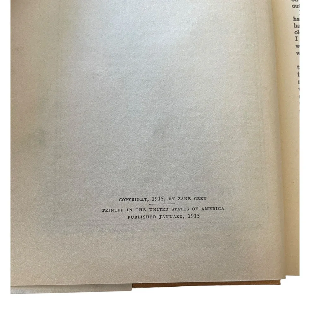 The Lone Star Ranger By Zane Grey 1915 Grosset & Dunlap Early Edition Western